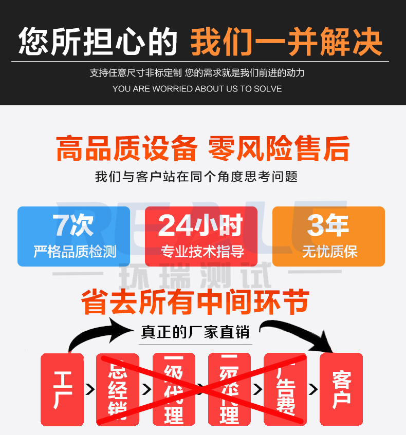 小型恒溫恒濕試驗箱無憂質保